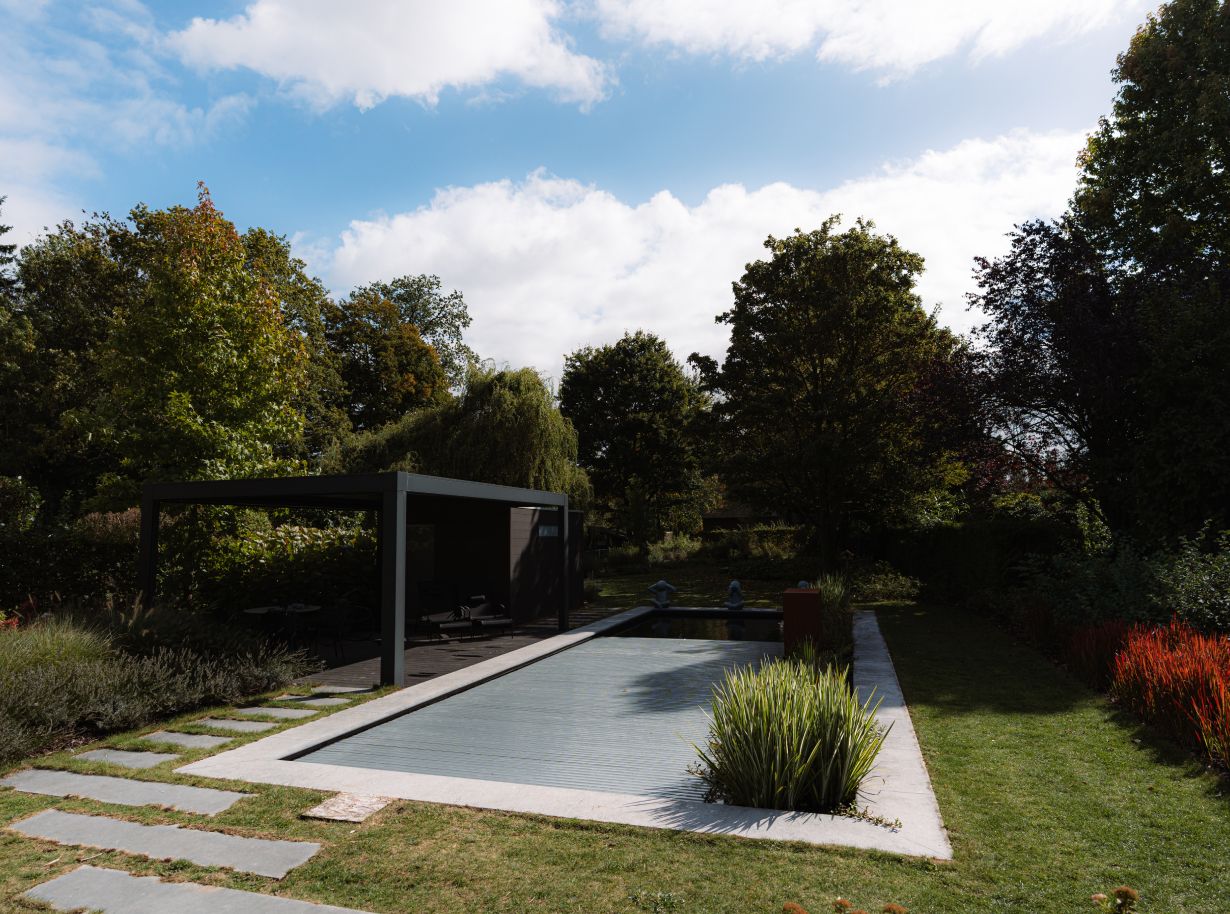 Chauffage dans une piscine naturelle